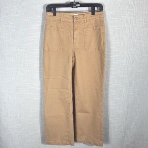 edwin avery straight ankle trouser tan size‎ 26 new with tags